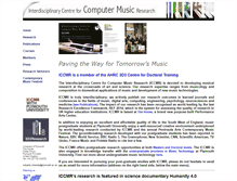 Tablet Screenshot of cmr.soc.plym.ac.uk